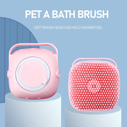 Pet Bathing Massage Brush
