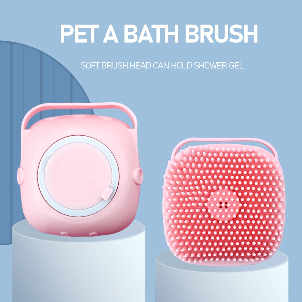 Pet Bathing Massage Brush